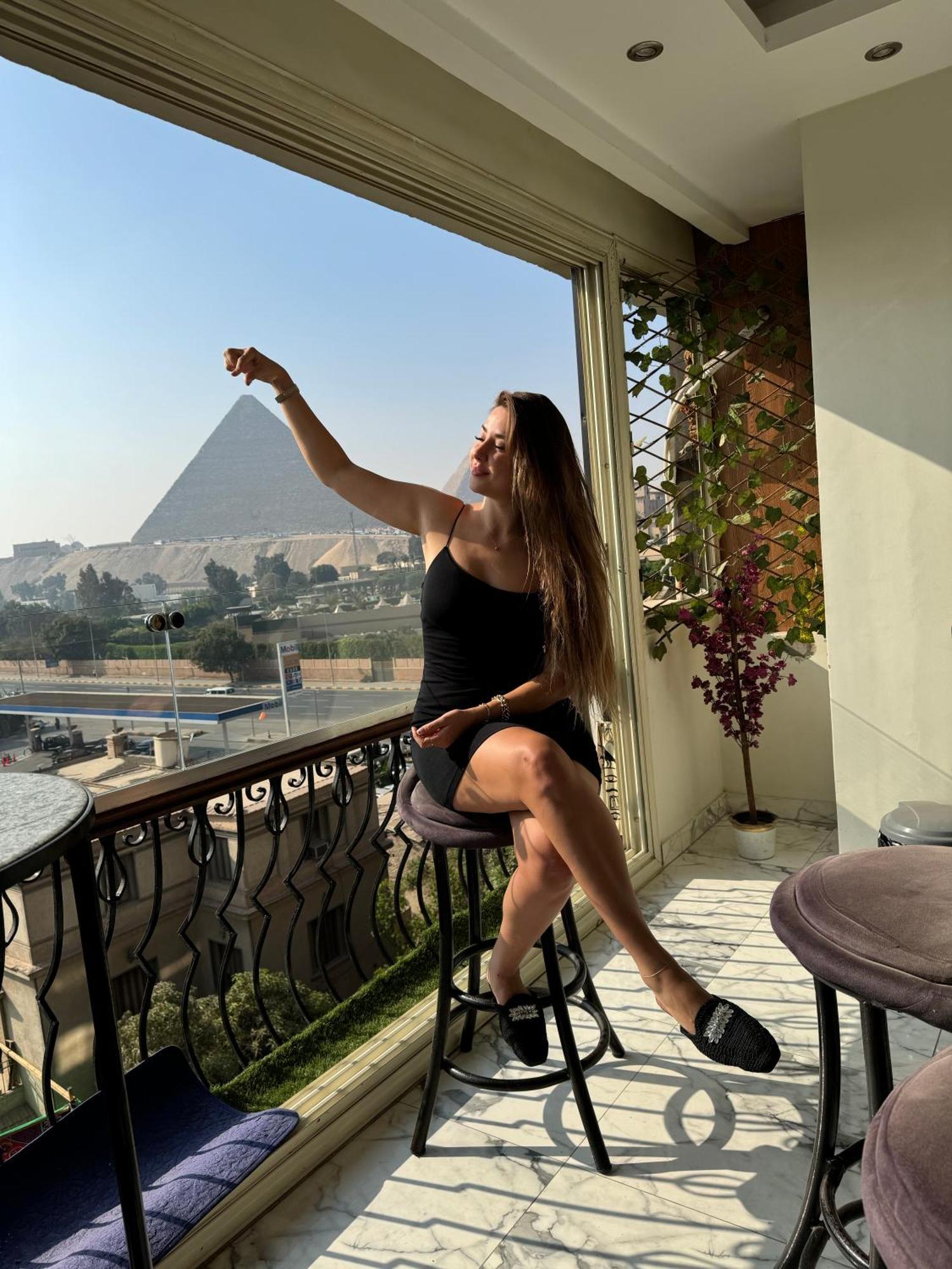 Unique Pyramids Boutique Inn Kafret el-Gabal Exterior foto