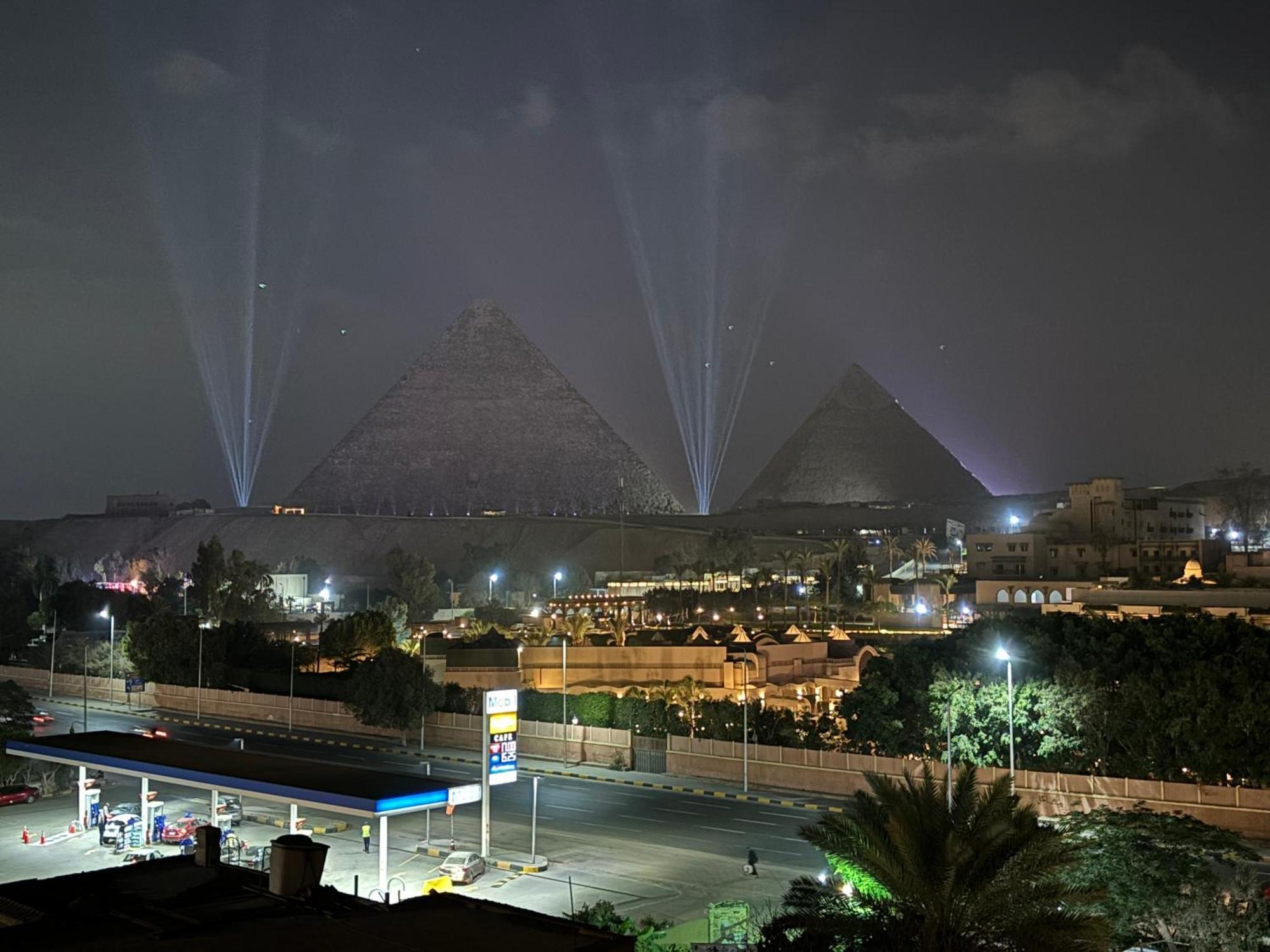 Unique Pyramids Boutique Inn Kafret el-Gabal Exterior foto
